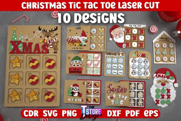 Download Christmas Tic Tac Toe Bundle|Board Games - Game Collection