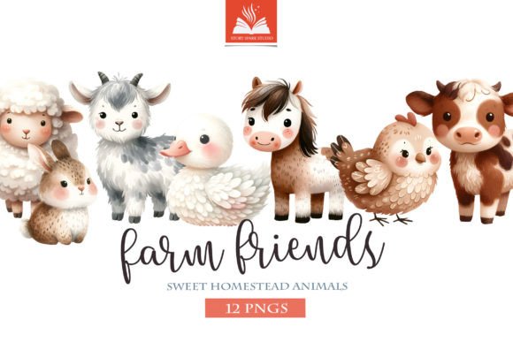 Download Farm Homestead Barn Animals Clipart - Home Collection