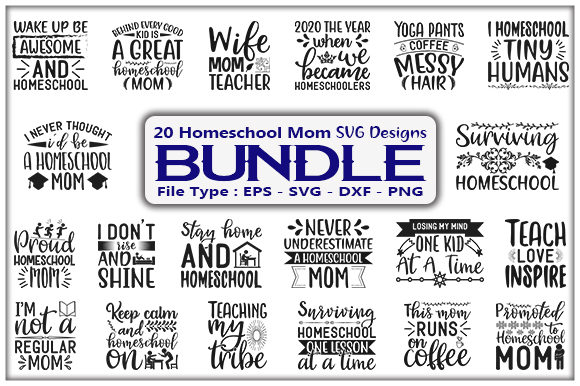 Download Homeschool Mom Design Bundle - Home Collection